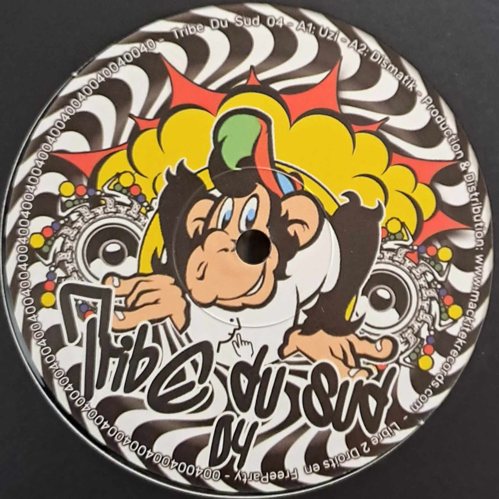 Tribe Du Sud 04 (dernières copies en stock) - vinyle freetekno
